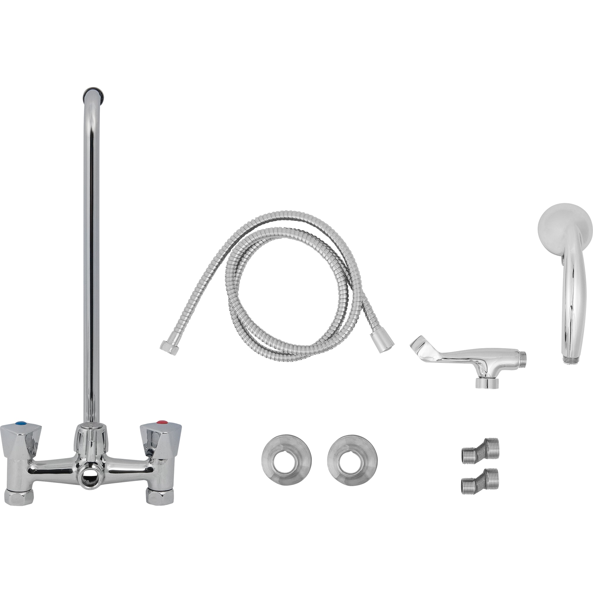 14165009 Смеситель для ванны Молот двухвентильный цвет хром Ретро Люкс Santreyd  - Вид №5