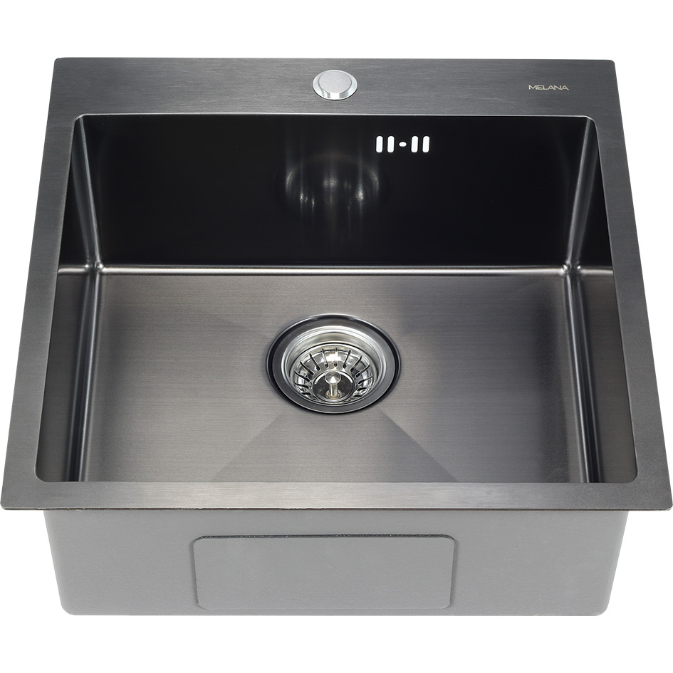 Мойка D5050HB MELANA ProfLine 3,0/200 ГРАФИТ врезная квадратная D5050HB D5050HB графит