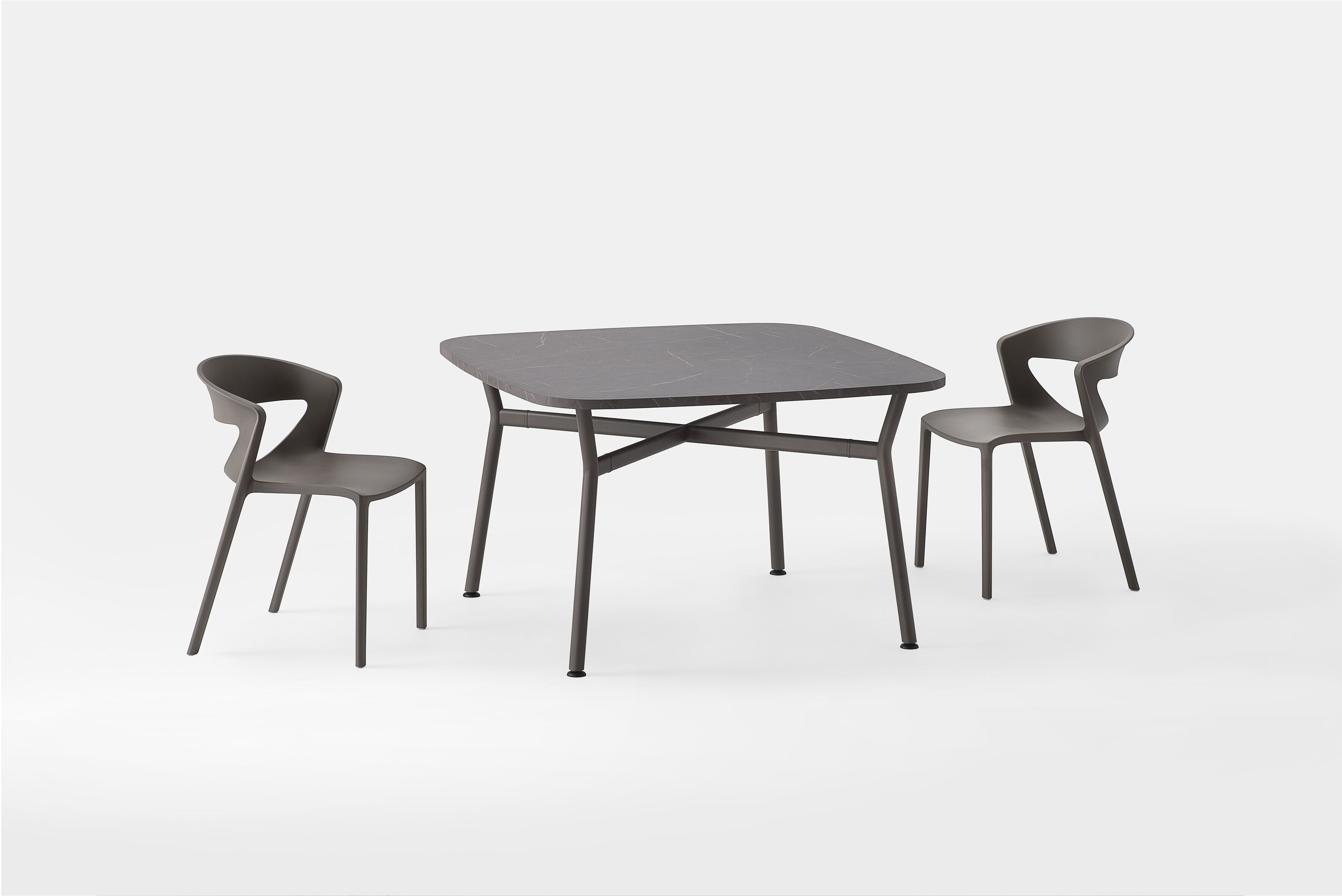 Квадратный ламинированный стол Kastel Kairos ARCH-00129225 - Вид №4