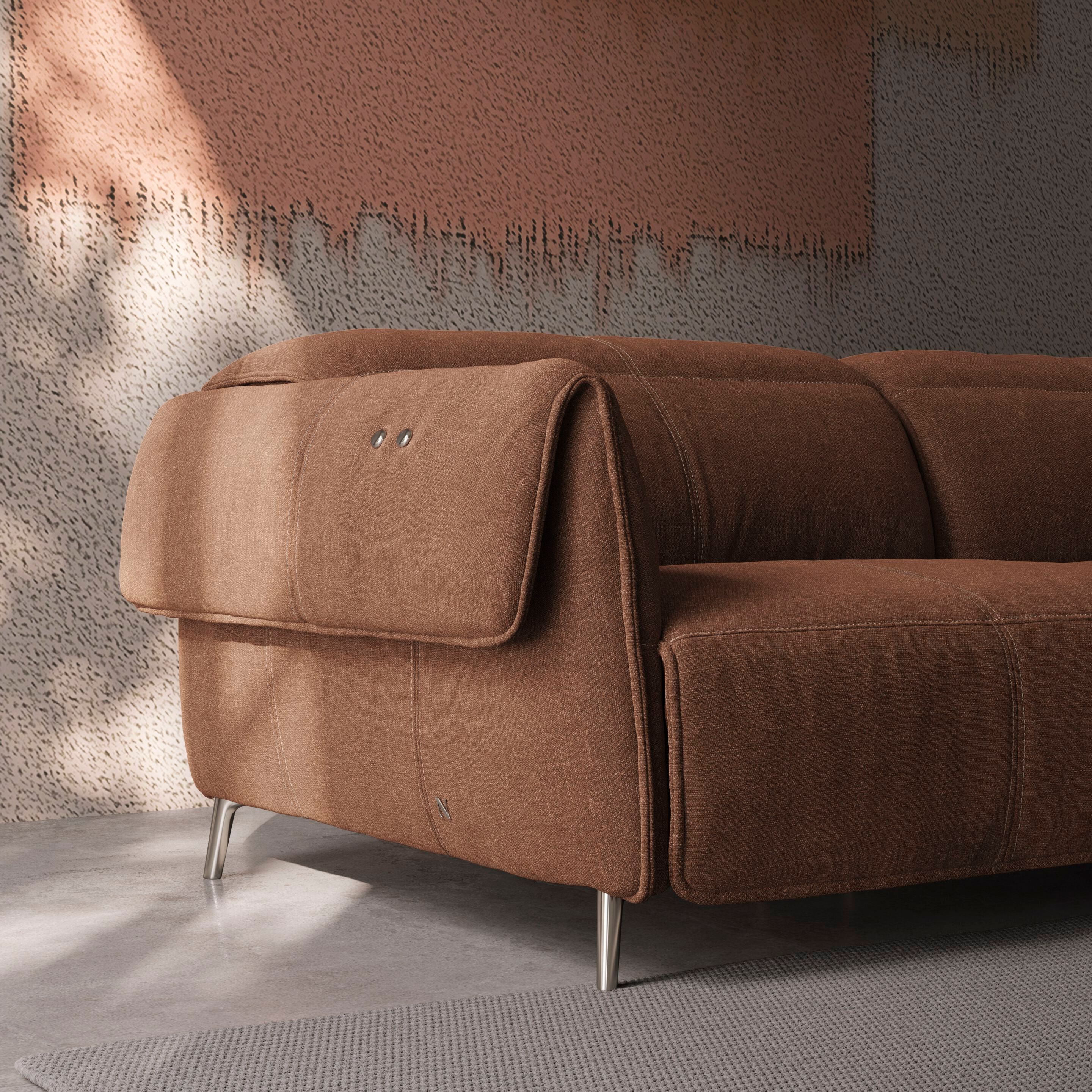 Угловой диван из ткани Natuzzi Italia SEAGULL ARCH-00032646 - Вид №3