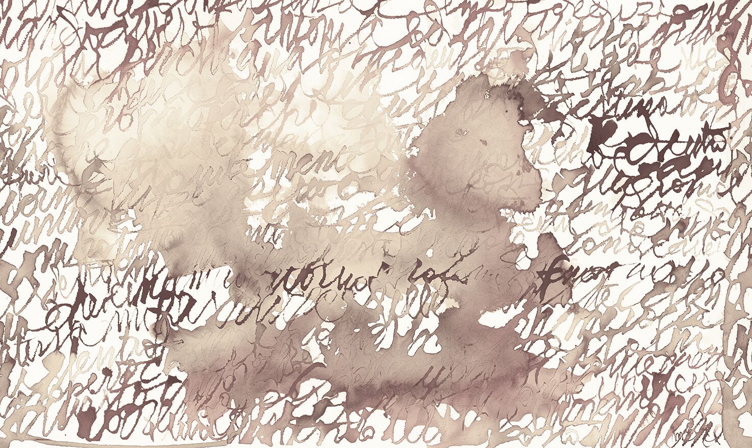 Обои с надписью Jannelli&Volpi CALLIGRAFIA ARCH-00114342 - Вид №4