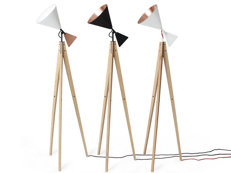 Торшер из алюминия и дуба Askia Light Tale ARCH-00144411 - Вид №2