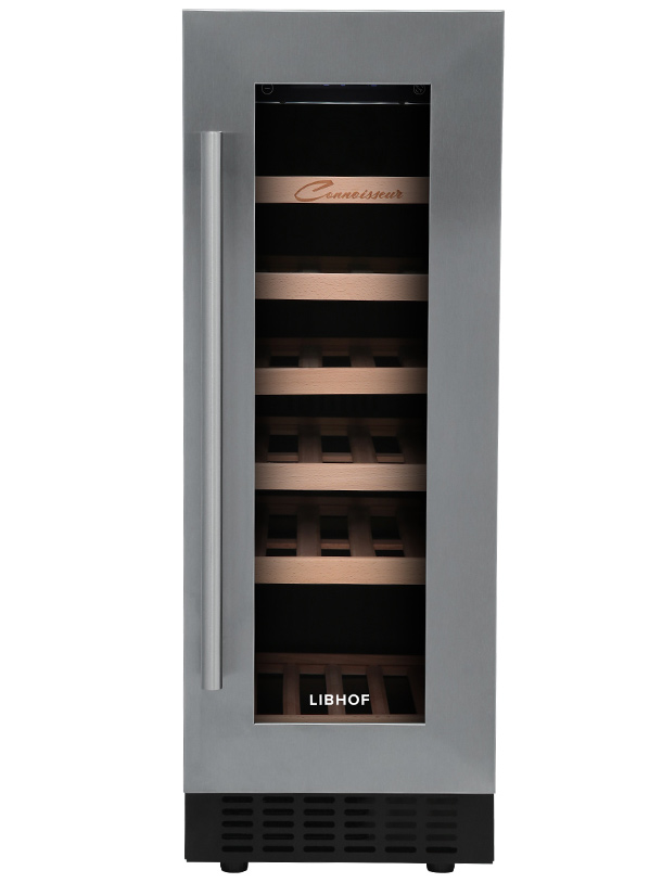 9951672 Встраиваемый винный шкаф Libhof CX-19 серебристый STDN-0080120