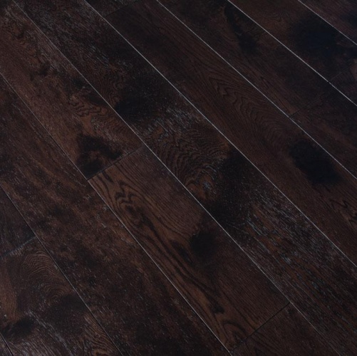Массивная доска Magestik floor С покрытием Кофе () (300-1800)x150x18мм Дуб с брашью (Текстурированная) 300-1800х150 мм MGK Magestic floor 2600300202 - Вид №8