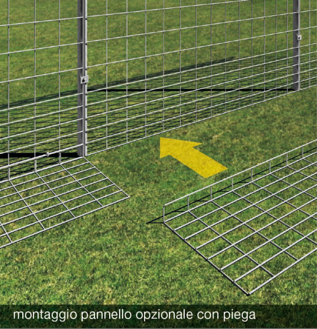 Оцинкованный стальной забор Gruppo CAVATORTA D-Fence System ARCH-00045134 - Вид №7