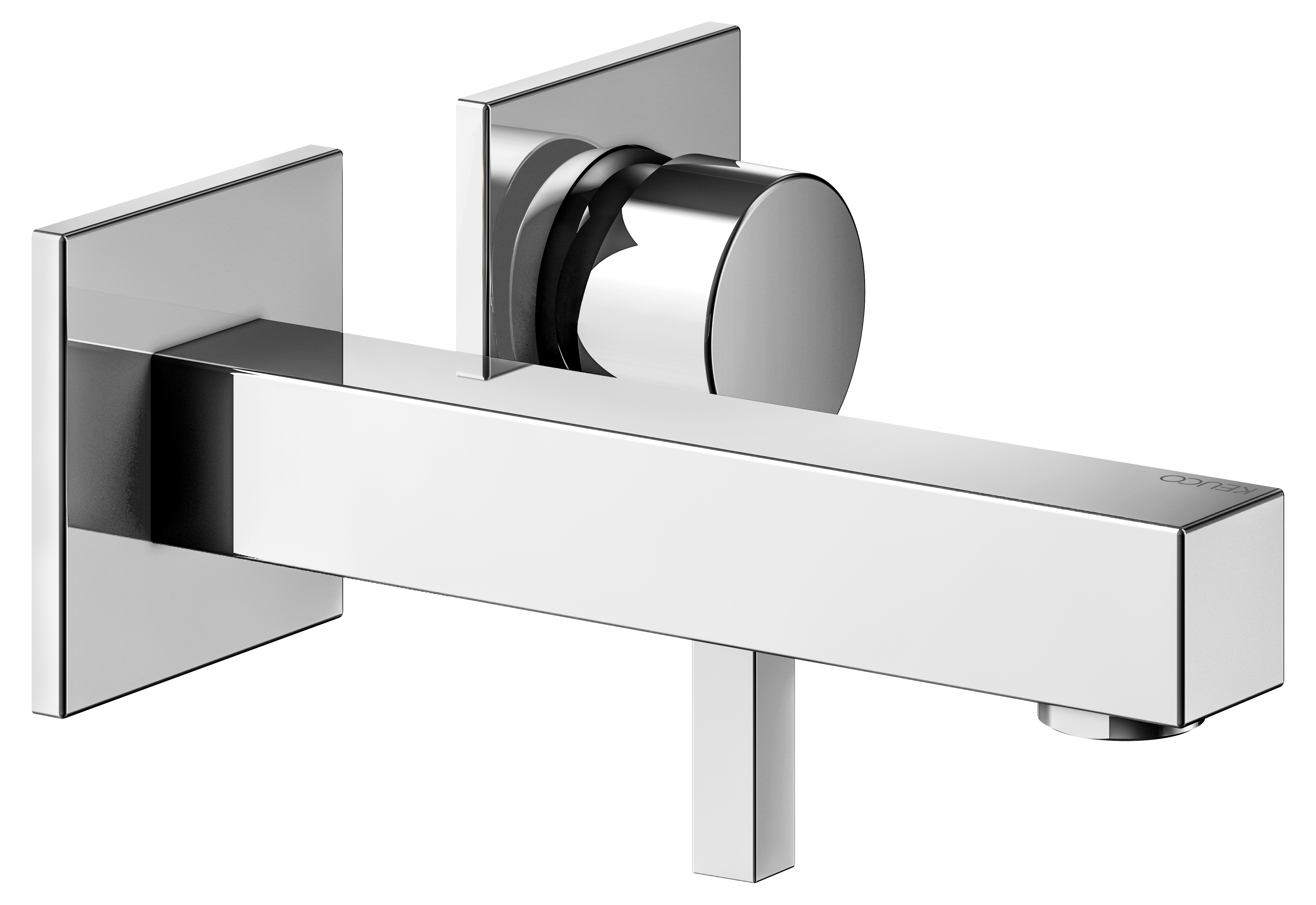 59116010201 Однорычажный смеситель для умывальника KEUCO Edition 90 Square