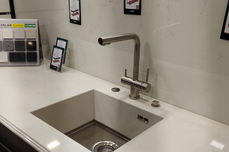 Столешницы для кухни - Мрамор феллини / 12 мм LIGRON LIST244 2374 - Вид №16