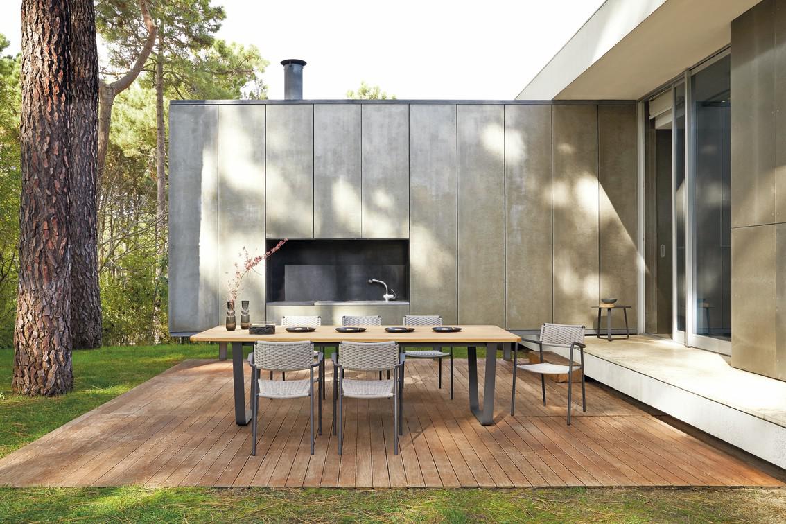 MNST30 Стул лава веревка 11мм антрацит Manutti Echo - Вид №16