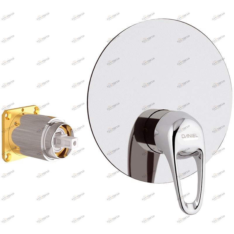 ES5602KB Смеситель для ванны DANIEL RUBINETTERIE 