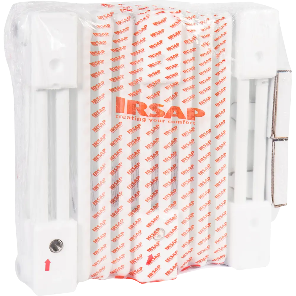 Радиатор трубчатый Irsap Tesi RT305651201A430 500/100 12 секций боковое подключение сталь белый STLM-2180557 - Вид №5