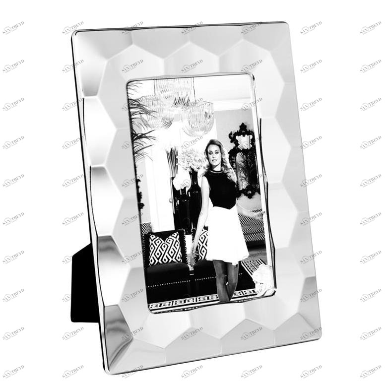 Фоторамка металлическая серебристая Sagamore 109780 EICHHOLTZ  00-3879447 Серебро 