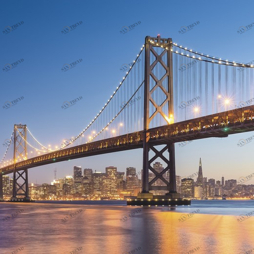 SH005-VD1-Spectacular-San-Francisco Фотообои Komar Stefan Hefele 1х2 м SH005VD1SPECTACULARSANFRANCISCO