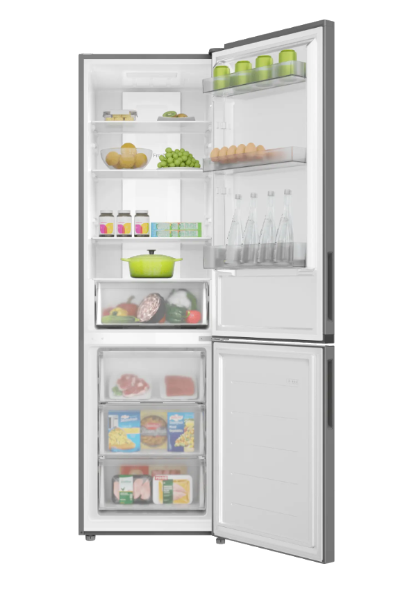 5633464 Холодильник с морозильником   Candy CFN6200SDC серебристый STDN-0064600 - Вид №3