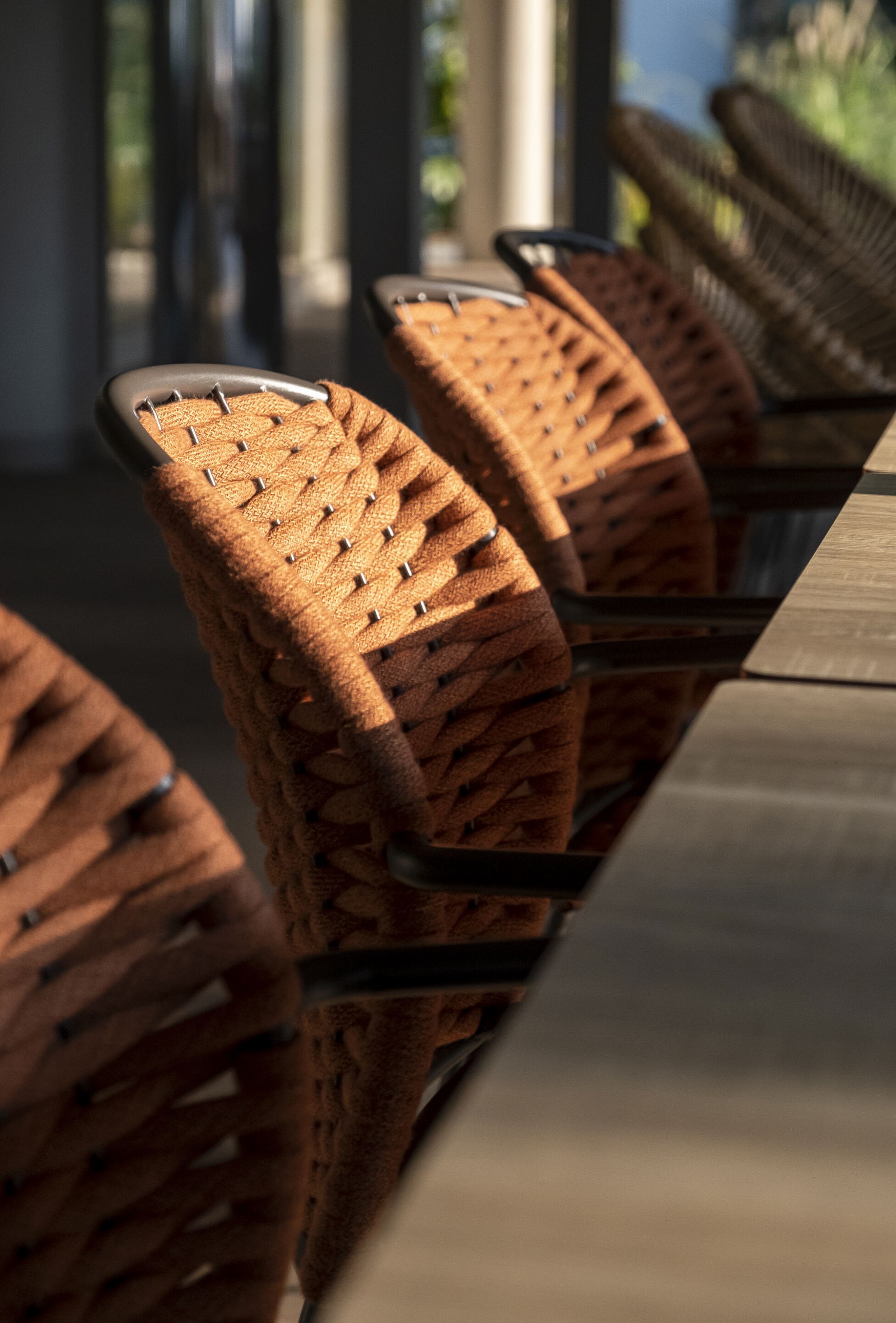 Штабелируемый садовый стул с подлокотниками DRIGANI Slick ARCH-00011092 - Вид №3