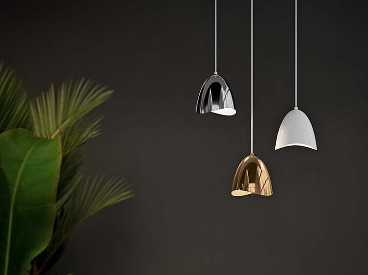 Окрашенный металлический светодиодный подвесной светильник Quadrifoglio Group Design Lighting ARCH-00041644