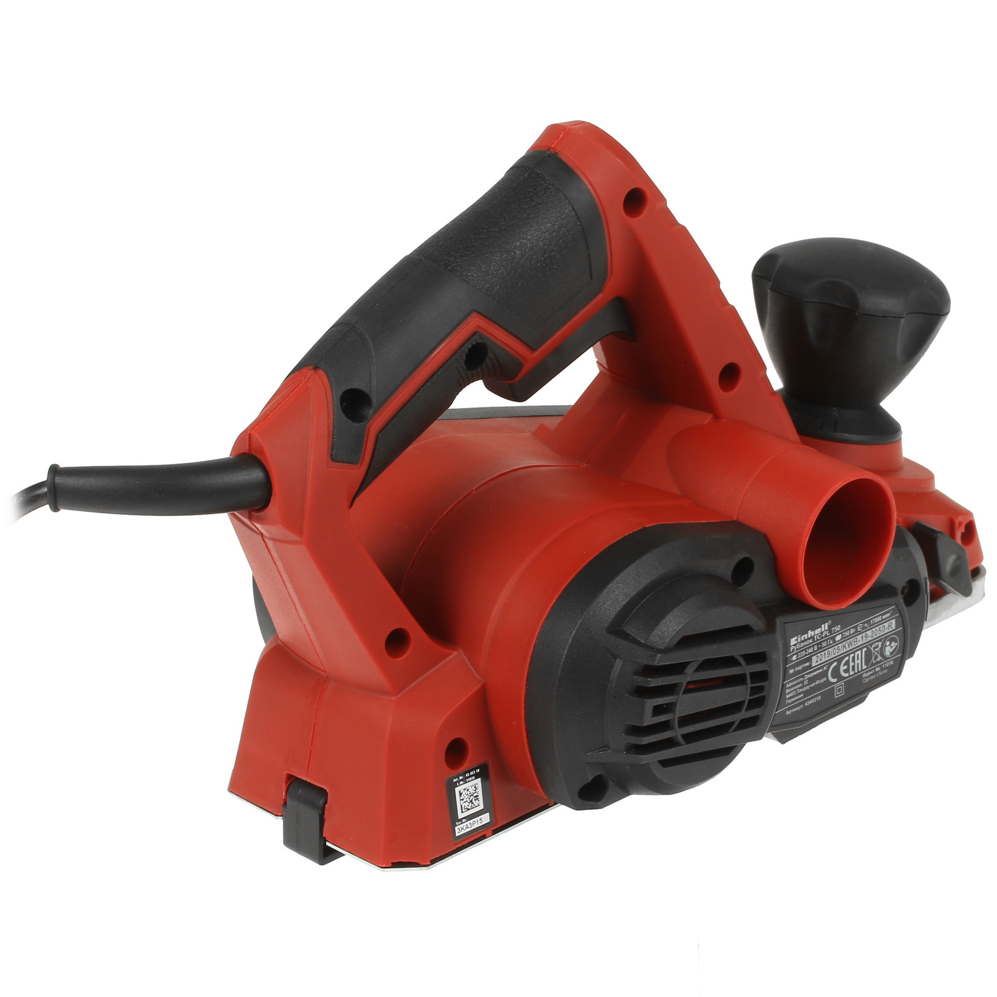 Электрорубанок Einhell TC-PL 750 4771455 STDN-0022364 - Вид №1