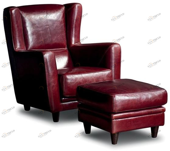 BAXTER Кожаное кресло Bergère sun-id-1365042