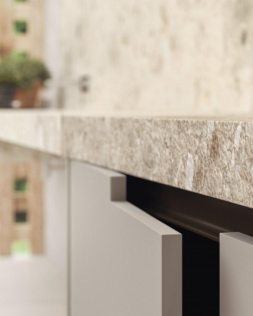 Alta Cucine Лакированная кухня с островом Sistema 22.2 sun-id-1447084 - Вид №7