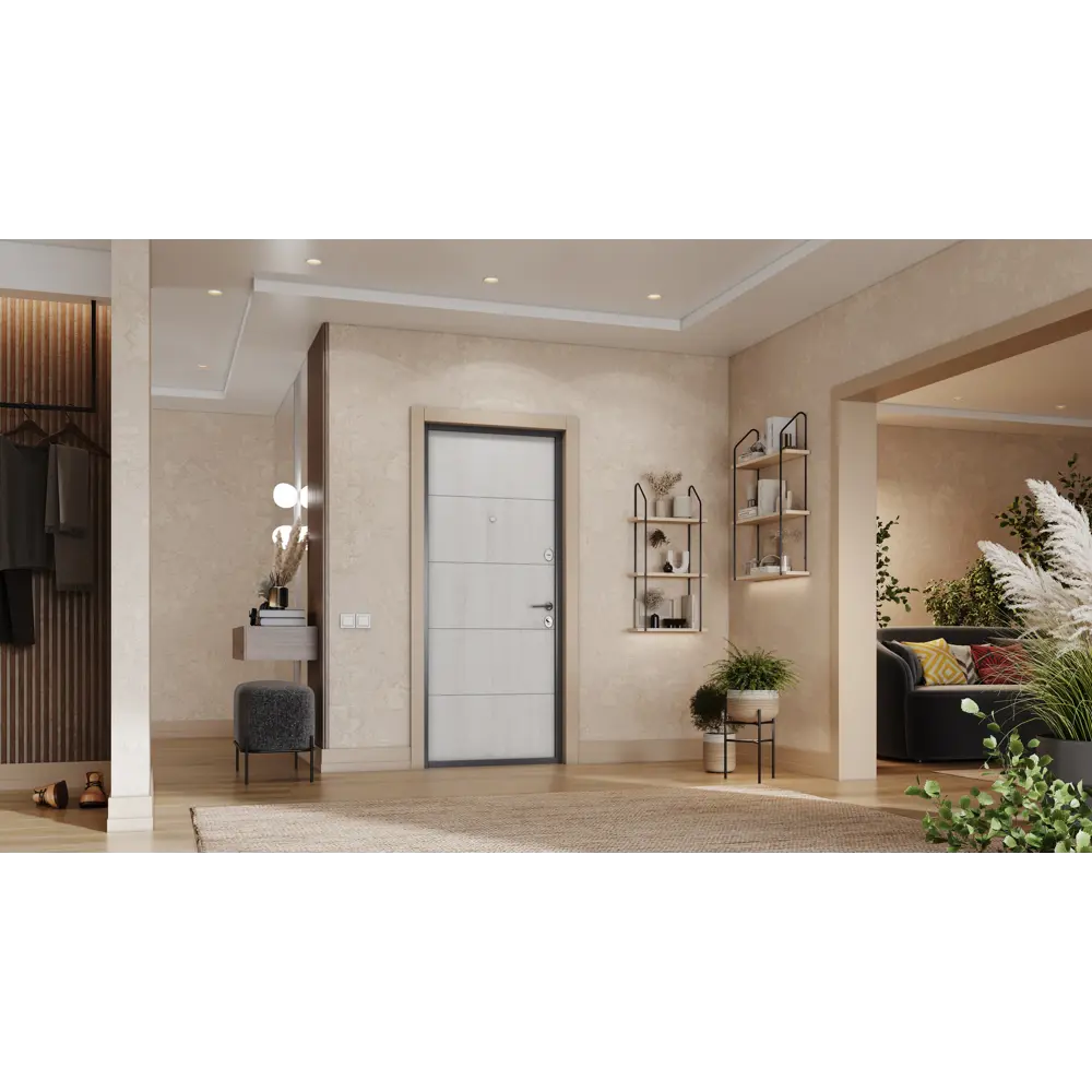 TOREX Моско Айс - входная дверь с усиленной защитой и отделкой орех лучистый 89422151 STLM-1568656 - Вид №15