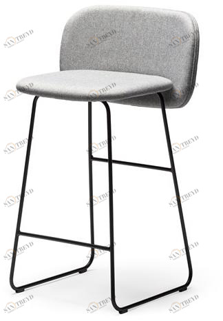 CHAIRS & MORE Стул с обивкой из саночной ткани с подставкой для ног Chips sun-id-1432291