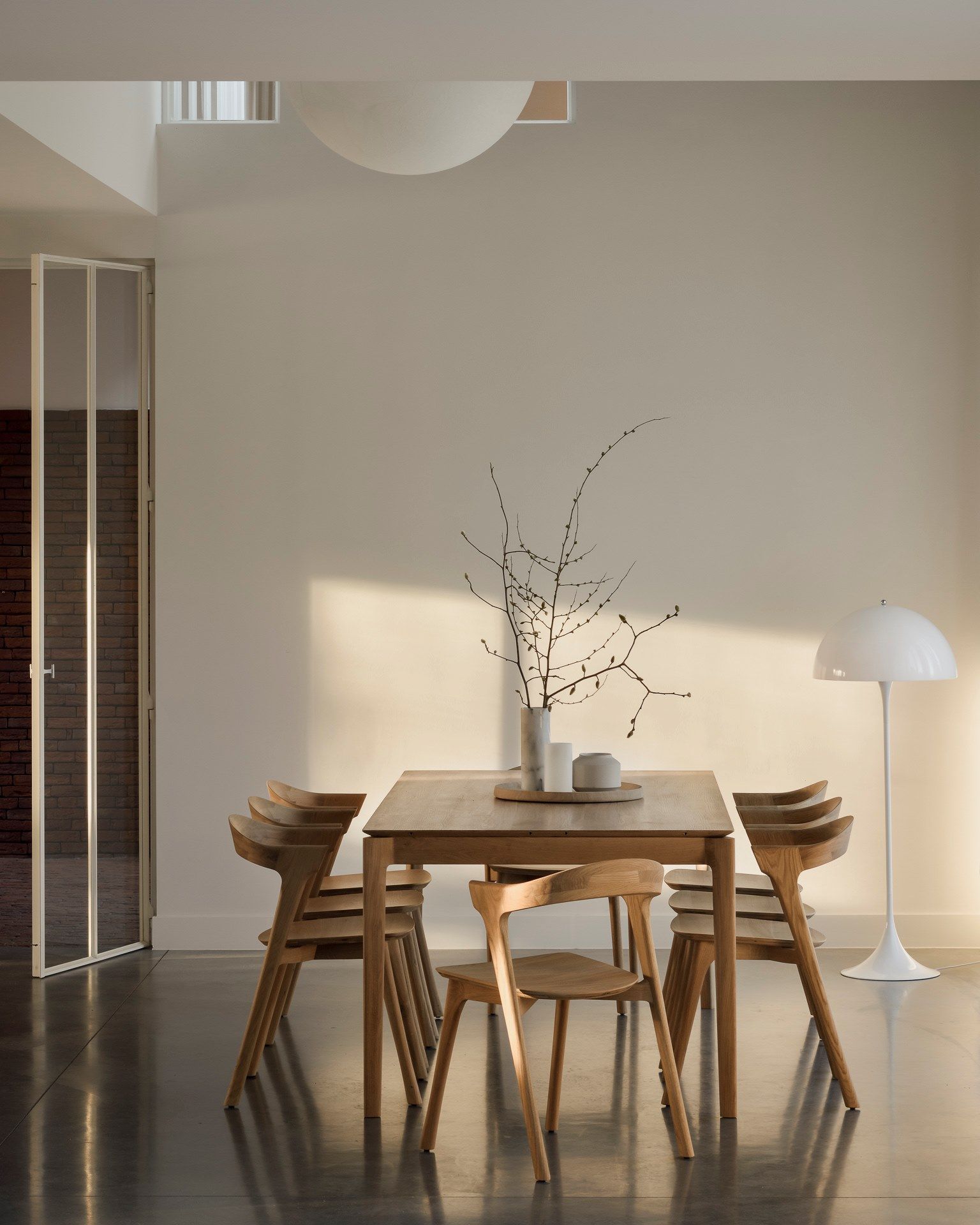 Прямоугольный выдвижной стол из дуба Ethnicraft Bok ARCH-00063583 - Вид №7