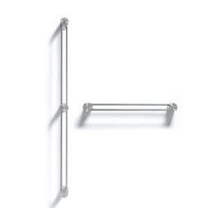 Электрический полотенцесушитель L.600 мм и L.1140 с кнопкой включения TWI115 linki