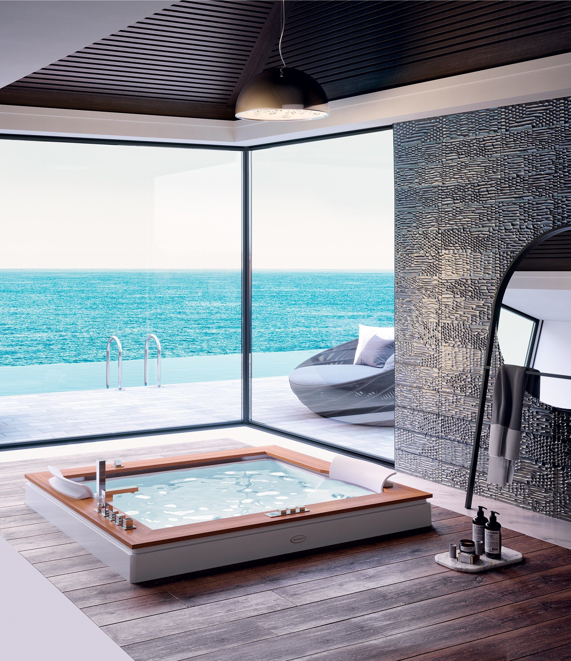 Встраиваемая 2-местная ванна с гидромассажем Jacuzzi® ARCH-00152672 - Вид №2