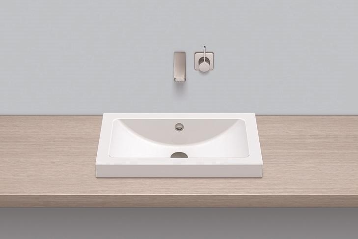 3205000401 Надставная раковина, ab.r585.1, белая, противомикробное Alape серия R 