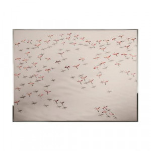 Flamingos Смешанная техника Visionnaire