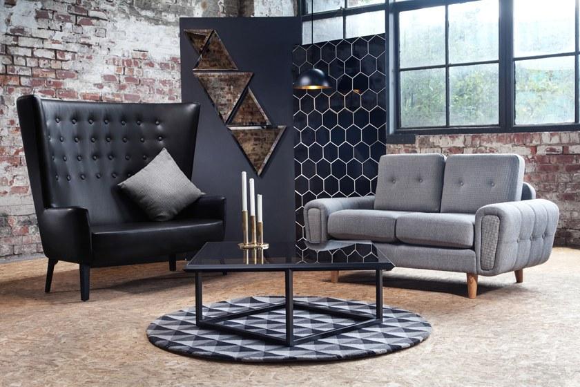 Deadgood Стеганый диван из 2-местной ткани Harvey Hs2 - Вид №4