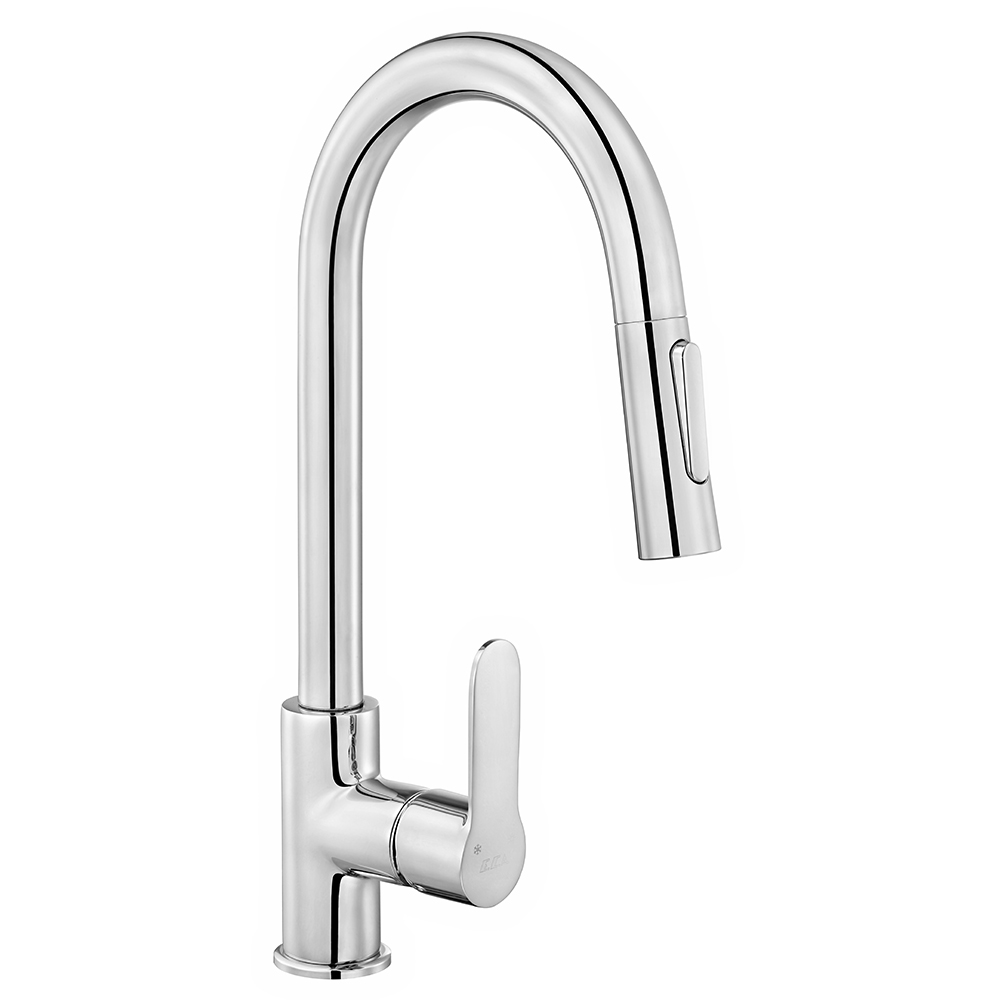 102118129st  Спиральный смеситель для мойки Nita - Ручной душ - Экономия воды Eca 