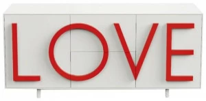 Driade Буфет из лакированной мдф Love