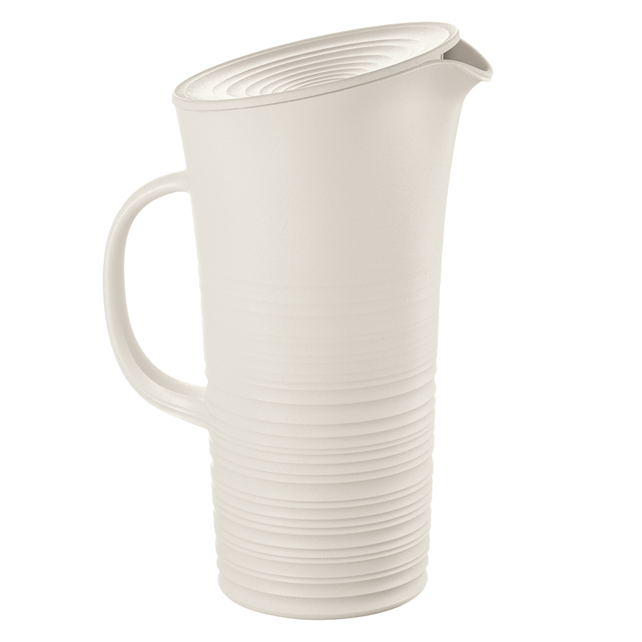 181701156 Кувшин с крышкой tierra, 1,8 л, молочно-белый Guzzini 