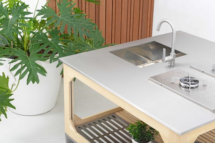 Lgtek Летняя кухня из стали и дерева Window sun-id-1470995 - Вид №4