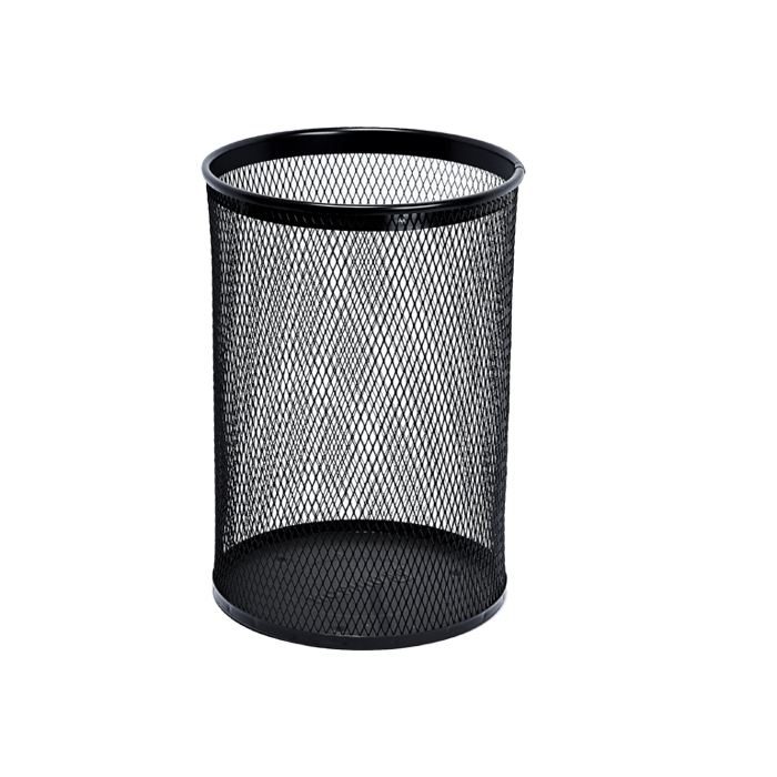 85962 Kруглoe мусорное ведро, черный цвет​ SANELA 