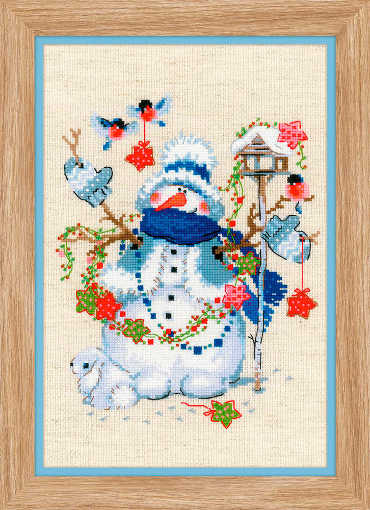 1757 Набор для вышивания Сочельник 21 х 30 см RIOLIS Сотвори Сама 