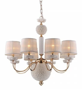 Подвесная люстра Crystal Lux Adagio SP8 CRYSTAL LUX ДИЗАЙНЕРСКИЕ, ADAGIO 056867 Белый