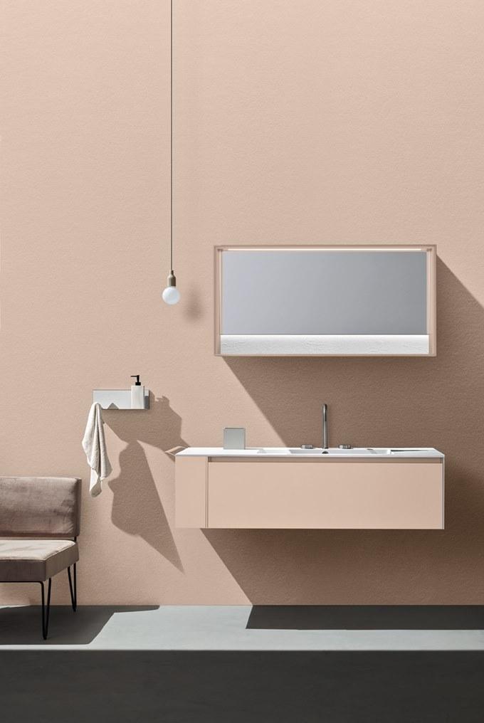 ARBLU Подвесной туалетный столик с ящиками, лакированный 5.zero sun-id-1433241 - Вид №5