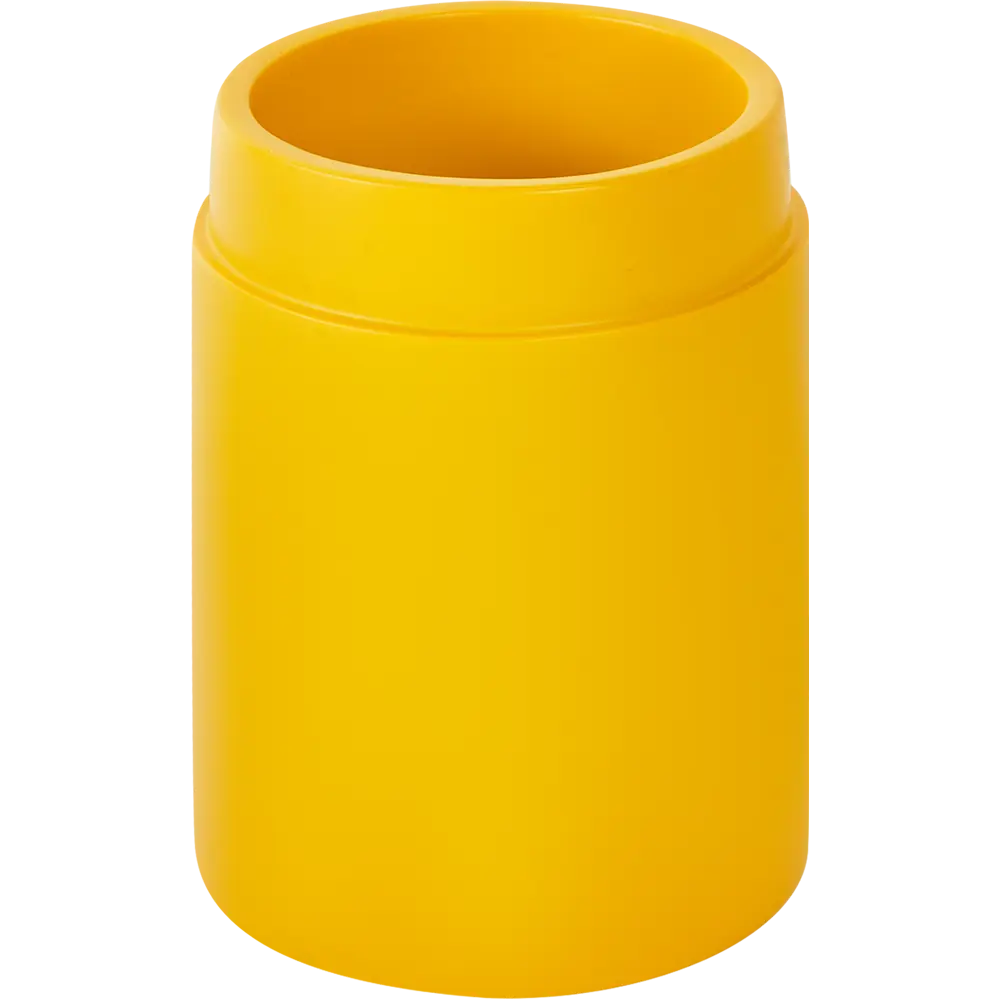 Стакан для зубных щеток Vidage Lemon полирезин цвет желтый STLM-2088668