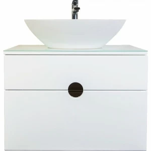 Тумба подвесная Moon, цвет белый Белый