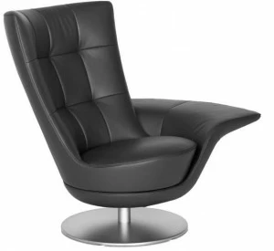 de Sede Поворотное кожаное кресло с подлокотниками