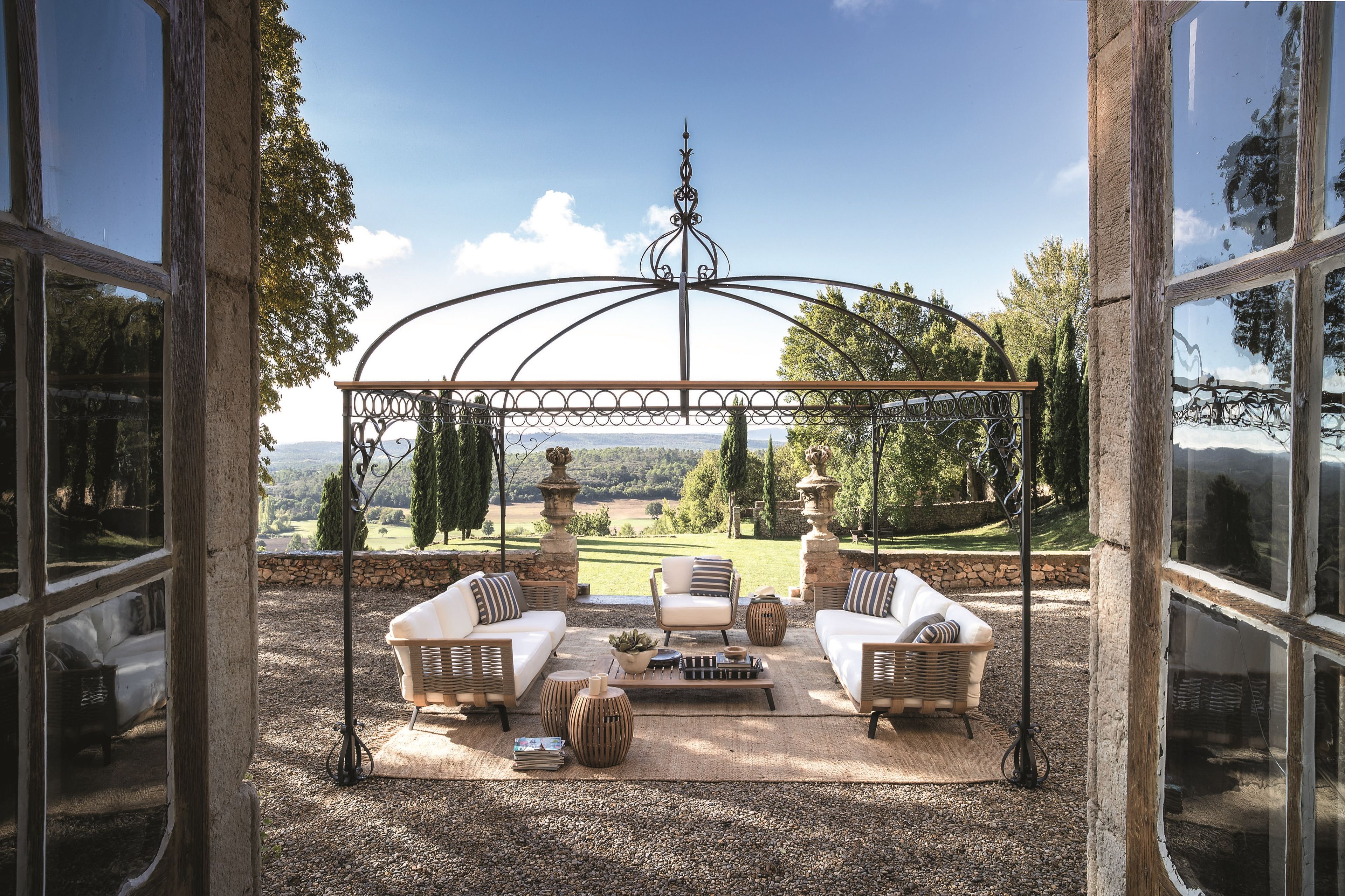 Железная беседка Unopiù Тибиско ARCH-00026769 - Вид №6