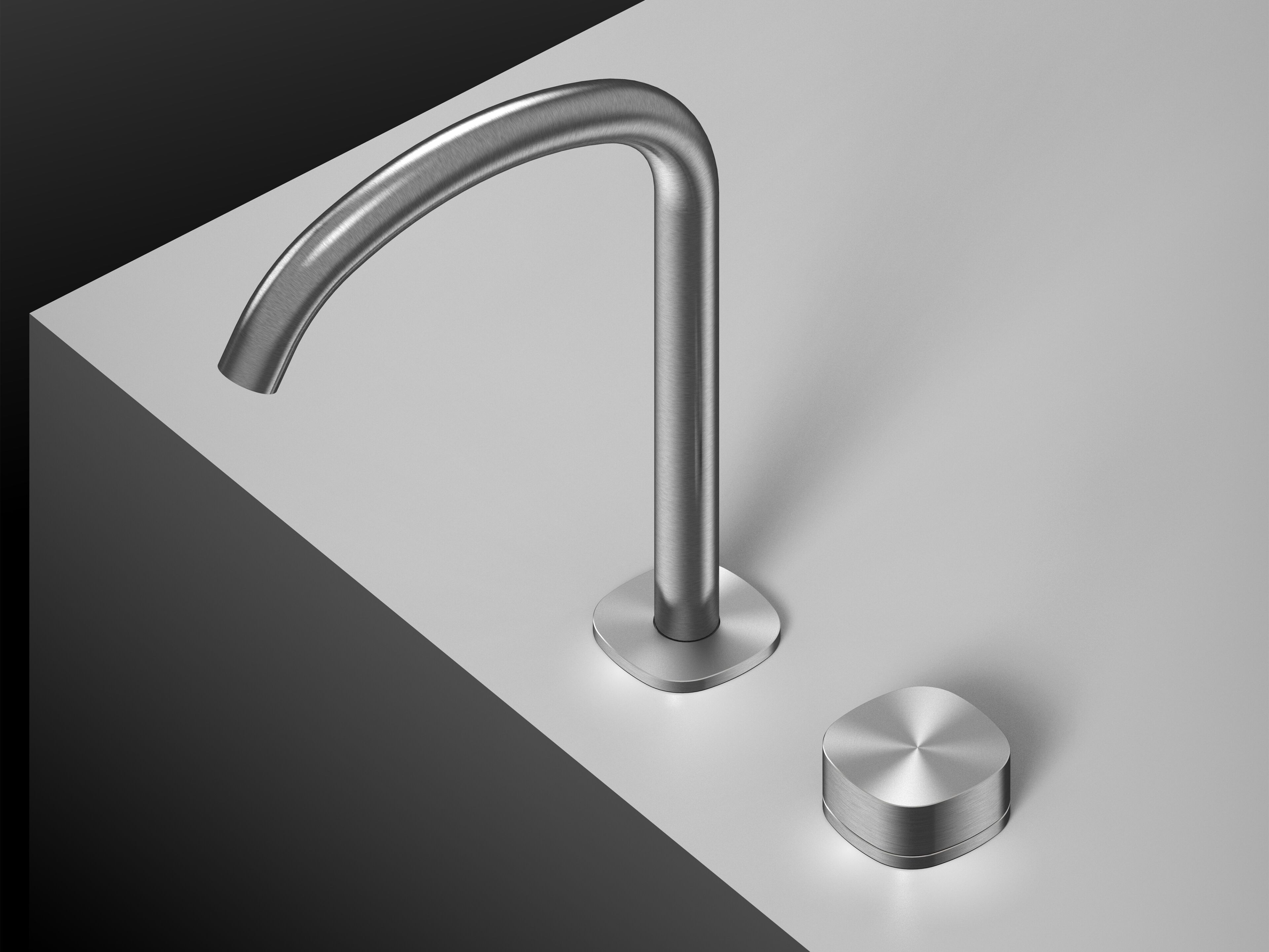 Смеситель для раковины из нержавеющей стали Quadrodesign супер ARCH-00091741