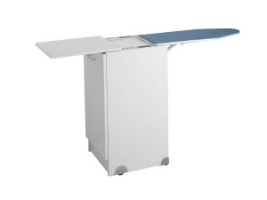 Шкаф для белья из ДСП с колесами