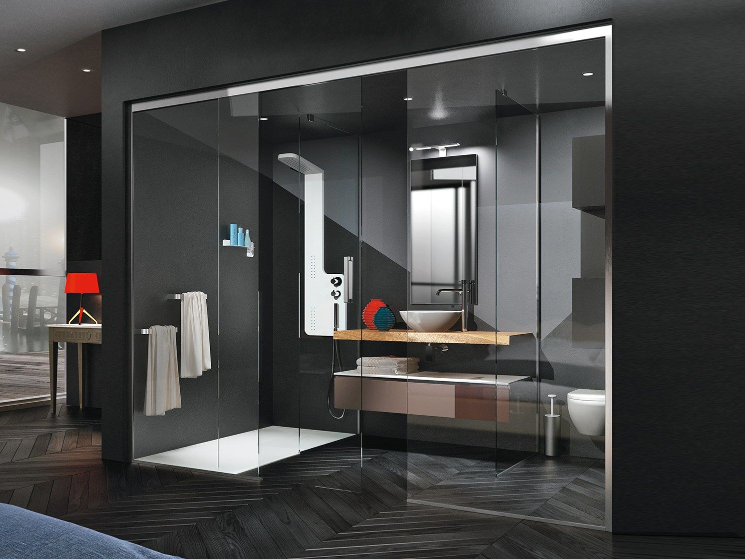 Полный декор ванной комнаты из хрусталя Gruppo Geromin Stylé ARCH-00104068