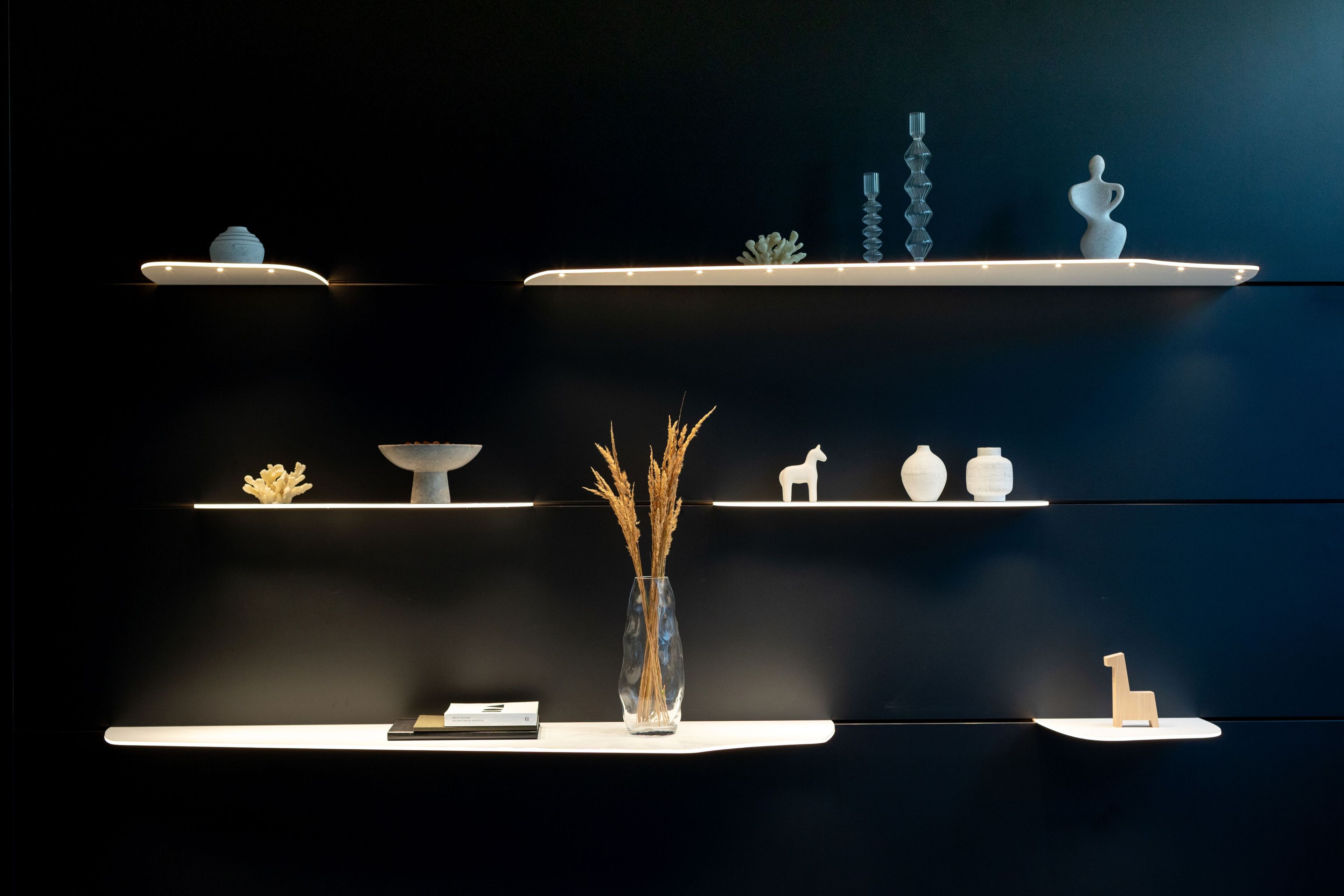 Алюминиевая полка со встроенным освещением Ambright SPARKSHELF ARCH-00103312 - Вид №1