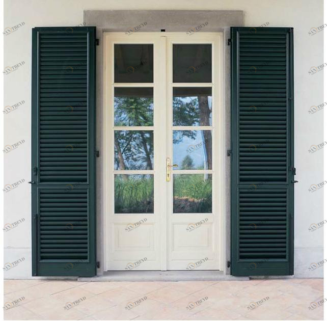 CARMINATI SERRAMENTI Ставни из красного дерева Persiane e antoni sun-id-1384214