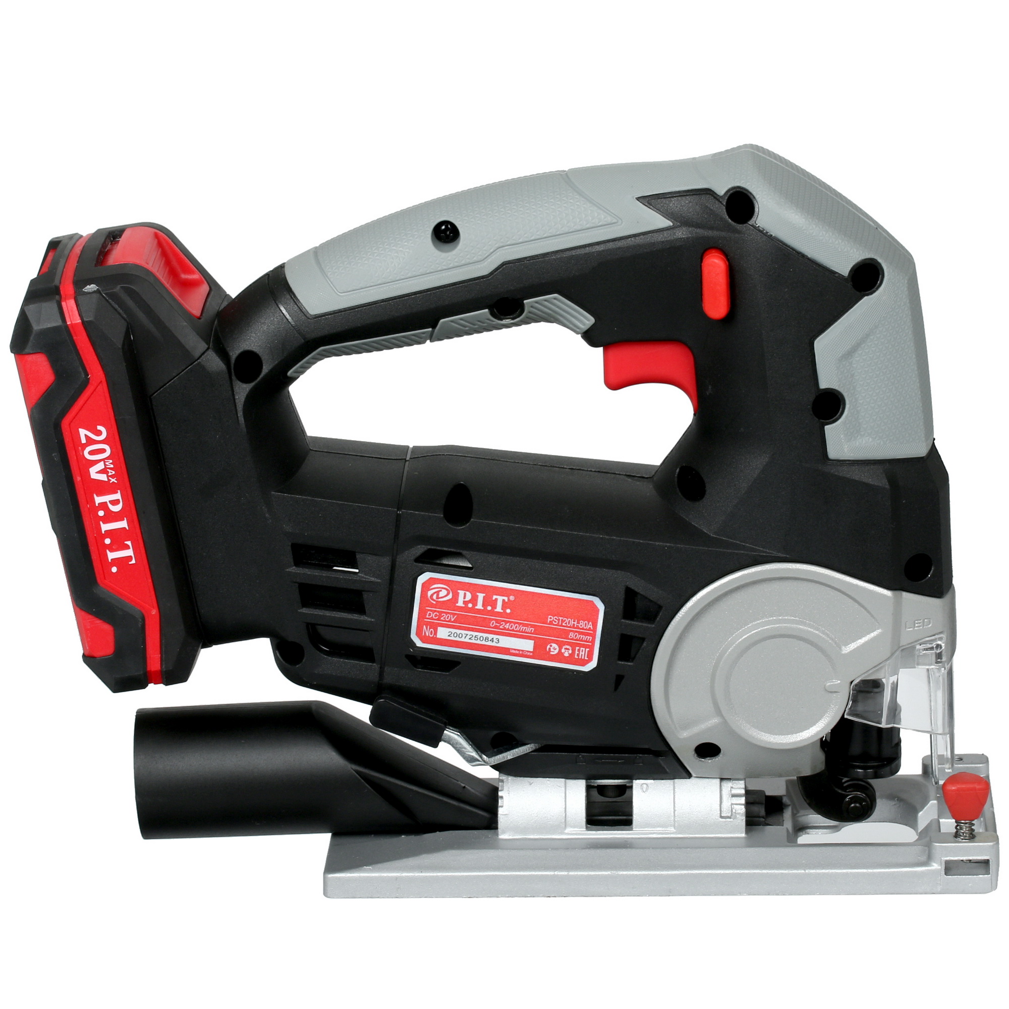Электрический лобзик P.I.T. PST20H-80A/1 OnePower 20V 5308690 PIT STDN-0111370 - Вид №3