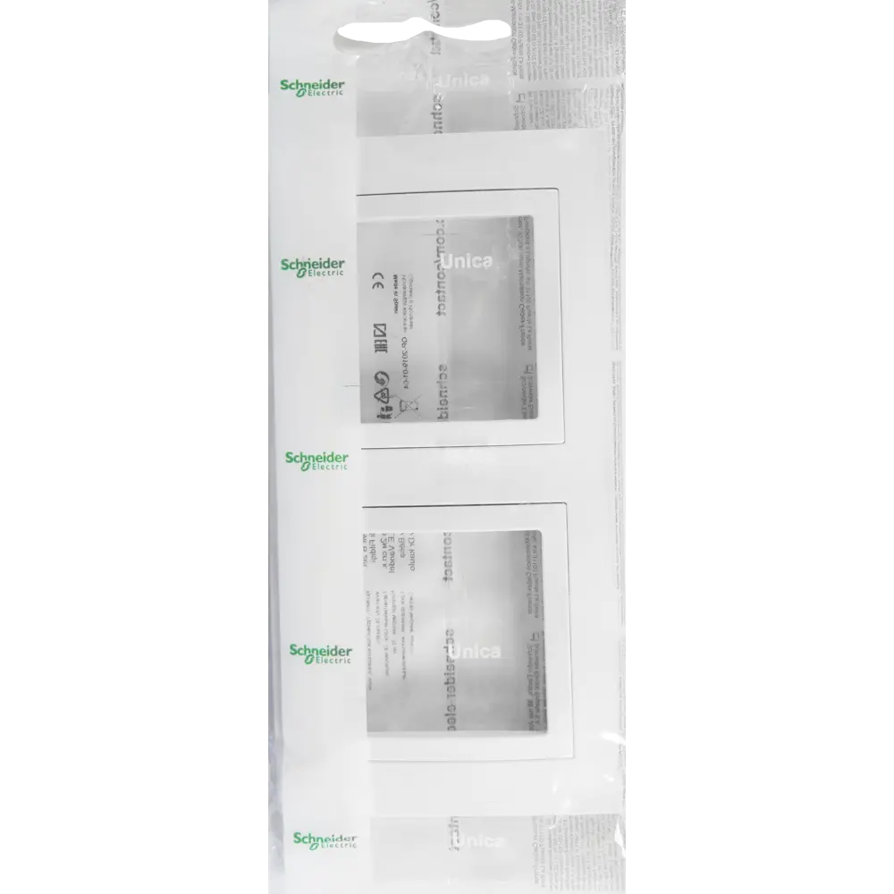 Рамка для розеток и выключателей Systeme Electric Unica 2 поста, цвет бежевый 10155049 STLM-2014581 - Вид №4