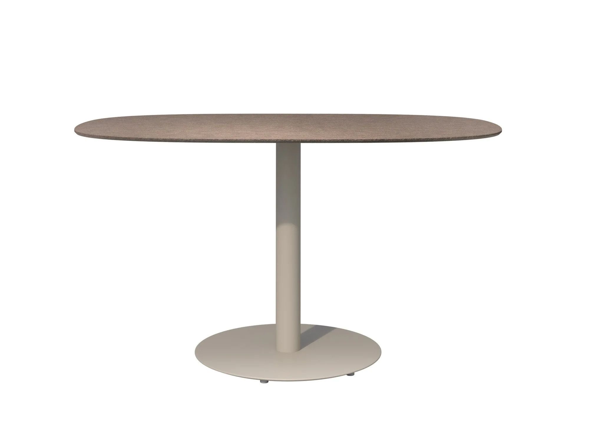 Керамический овальный садовый стол TRIBÙ T-Table ARCH-00016564